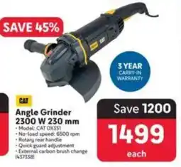 Makro CAT Angle Grinder 2300 W offer