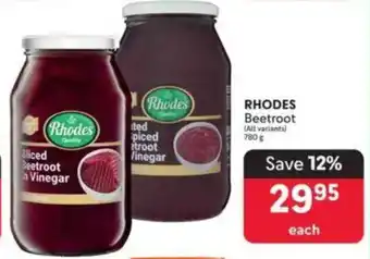 Makro RHODES Beetroot offer