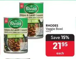 Makro RHODES Veggie Bowl offer