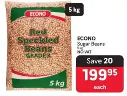 Makro ECONO Sugar Beans offer