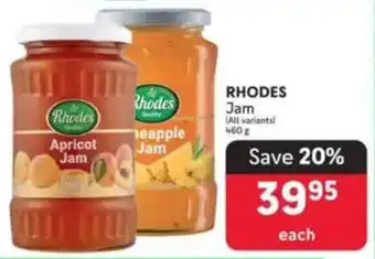 Makro RHODES Jam offer