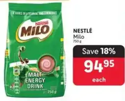 Makro NESTLÉ Milo offer