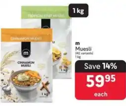 Makro m Muesli offer