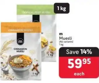 Makro m Muesli offer