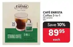 Makro CAFÉ ENRISTA Coffee 3-in-1 offer