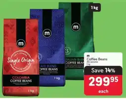 Makro m Coffee Beans offer