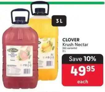 Makro CLOVER Krush Nectar offer