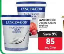 Makro LANCEWOOD Double Cream Yoghurt offer