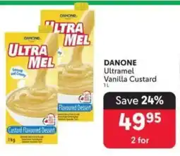 Makro DANONE Ultramel Vanilla Custard offer