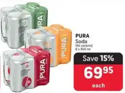 Makro PURA Soda offer