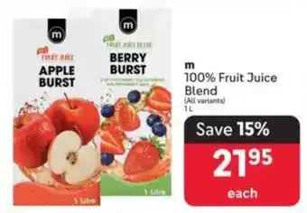 Makro m 100% Fruit Juice Blend offer