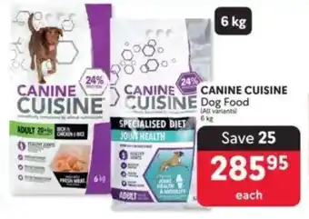 Makro CANINE CUISINE Dog Food offer