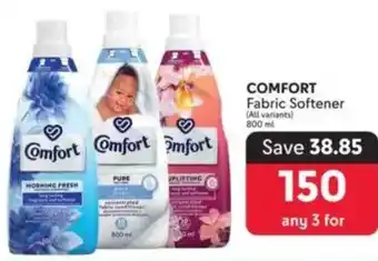 Makro COMFORT Fabric Softener offer