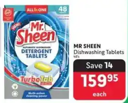 Makro MR SHEEN Dishwashing Tablets offer