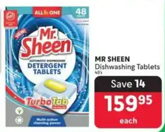 Makro MR SHEEN Dishwashing Tablets offer