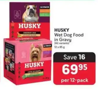 Makro HUSKY Wet Dog Food in Gravy offer