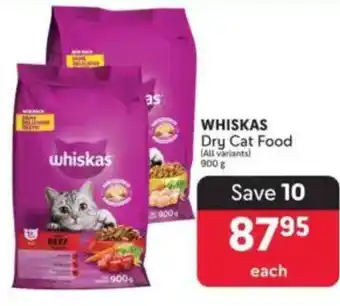 Makro WHISKAS Dry Cat Food offer