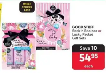 Makro GOOD STUFF Rock 'n Rooibos or Lucky Packet Gift Sets offer