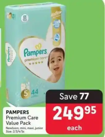 Makro PAMPERS Premium Care Value Pack offer