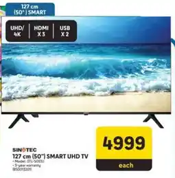 Makro SINOTEC 127 cm (50") Smart UHD TV offer