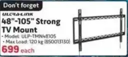 Makro ULTRA-LINK 48"-105" Strong TV Mount offer