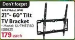 Makro ULTRA-LINK 21"-60" Tilt TV Bracket offer