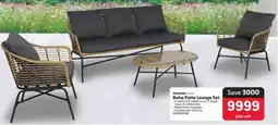 Makro Boho Patio Lounge Set offer