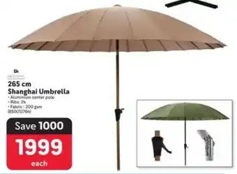 Makro Shanghai Umbrella offer