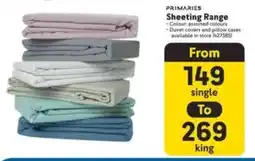 Makro PRIMARIES Sheeting Range offer