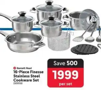 Makro Bennett Read Finesse Stainless Steel Cookware Set (389556) offer