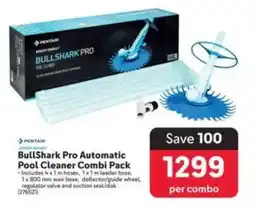 Makro BullShark Pro Automatic Pool Cleaner Combi Pack offer