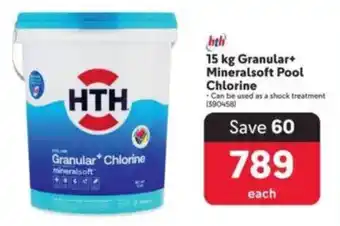 Makro HTH Granular+ Mineralsoft Pool Chlorine offer