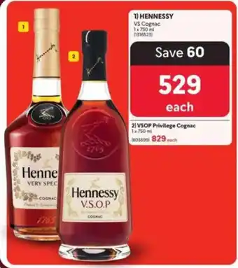 Makro Hennessy VS Cognac offer