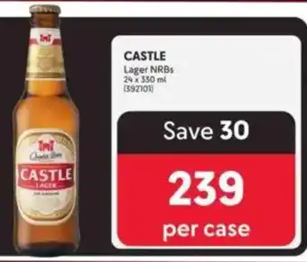 Makro CASTLE Lager NRBs offer