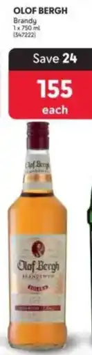 Makro OLOF BERGH Brandy offer