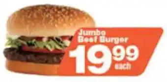 Check Star Jumbo Beef Burger offer