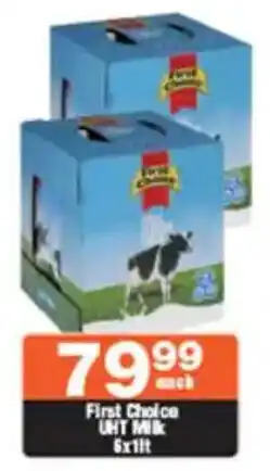 Check Star First Choice UHT Milk offer