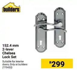 Builders Express 2-lever Chelsea Lock Set offer