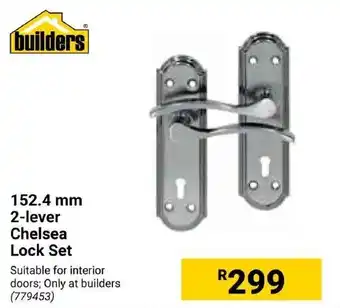 Builders Express 2-lever Chelsea Lock Set offer