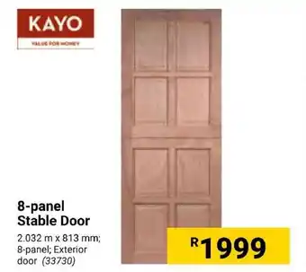 Builders Express KAYO 8-panel Stable Door offer