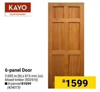 Builders Express KAYO 6-panel Door offer