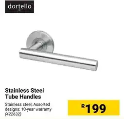 Builders Express Dortello Stainless Steel Tube Handles offer