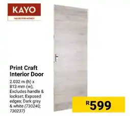 Builders Express KAYO Print Craft Interior Door offer