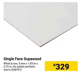 Builders Express Single Face Supawood offer