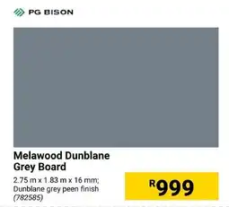 Builders Express PG BISON Melawood Dunblane Grey Board offer