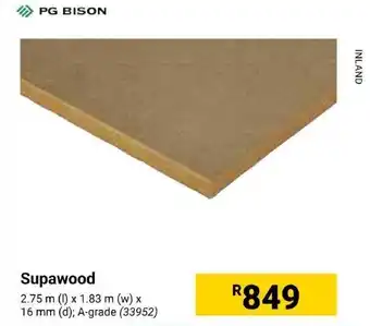 Builders Express PG BISON Supawood offer