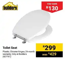 Builders Express Toilet Seat offer