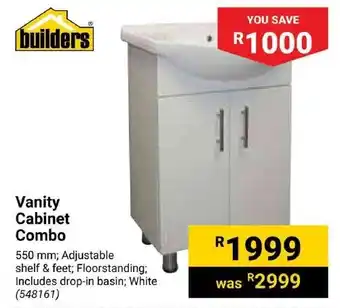 Builders Express Vanity Cabinet Combo offer