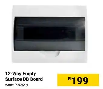 Builders Express 12-Way Empty Surface DB Board offer