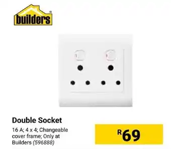 Builders Express Double Socket offer